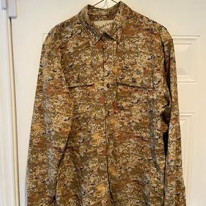 Duck Camp Midweight Shirt - Midland Camo.